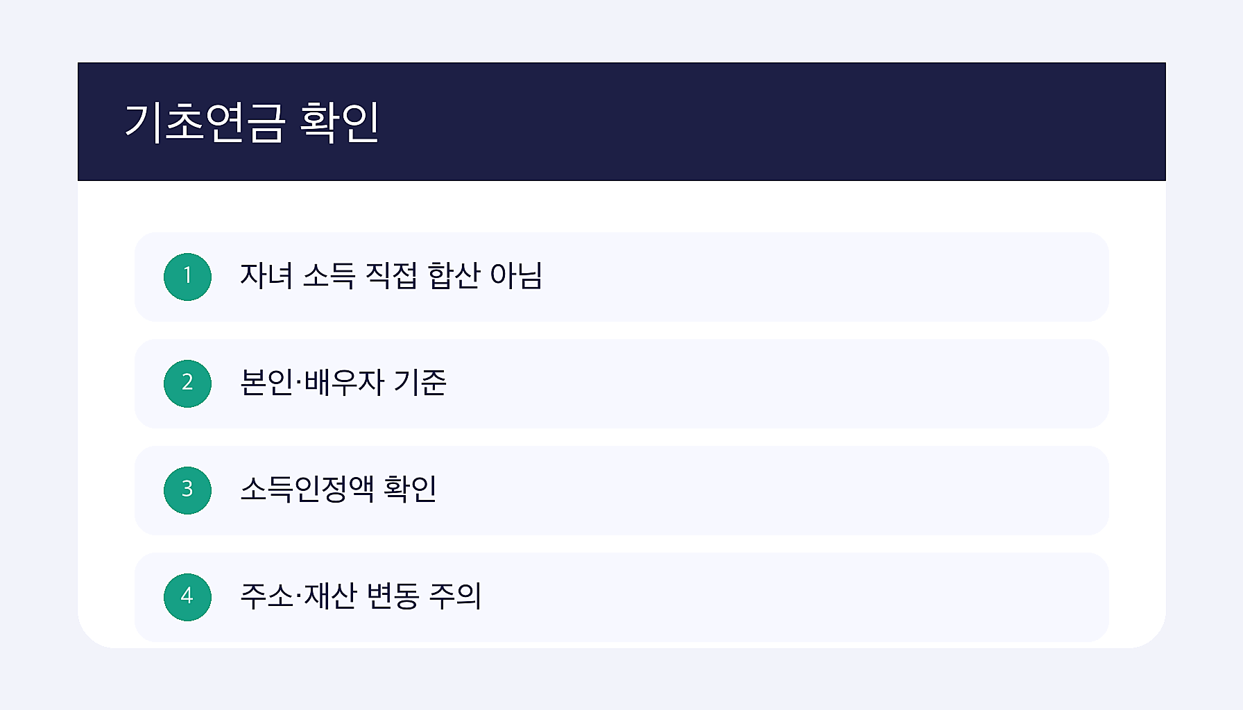 기초연금 받다가 자녀 취업하면 지급액 줄어드나 2026 인포그래프