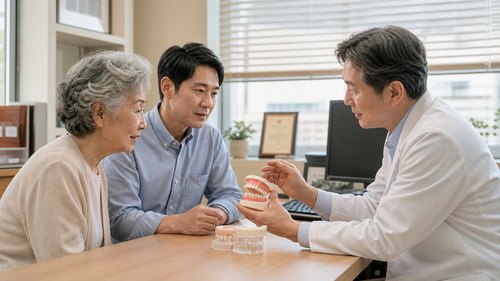 노인 틀니 지원사업 신청방법 2026 치과 상담 장면