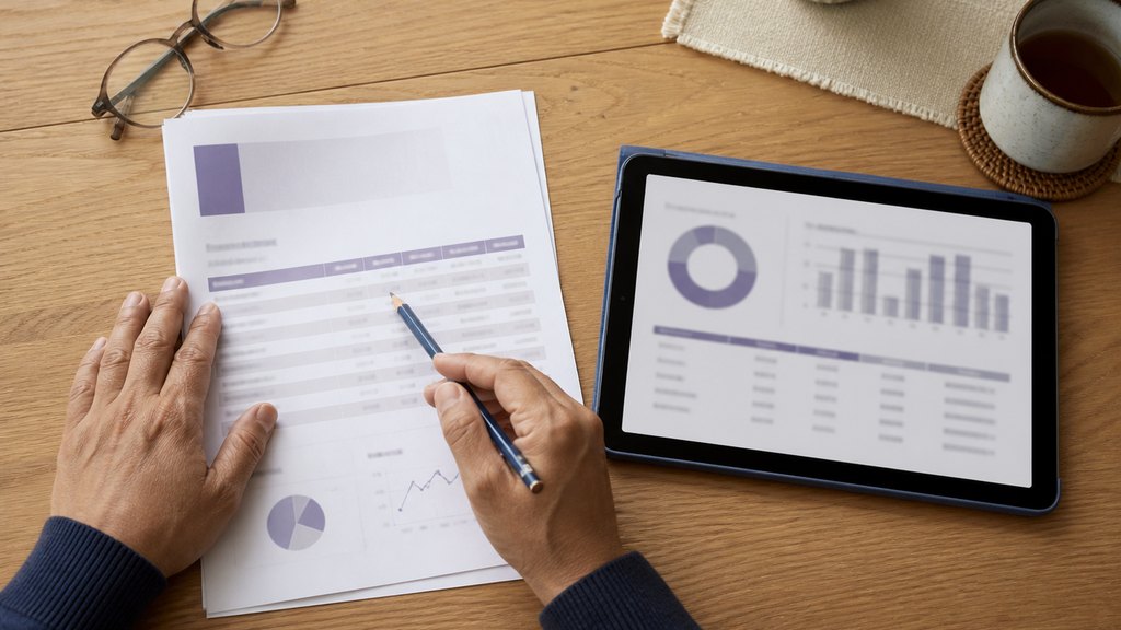 퇴직연금 TDF 2026 펀드 확인 방법으로 펀드명 기준일 펀드코드를 확인하는 손과 태블릿