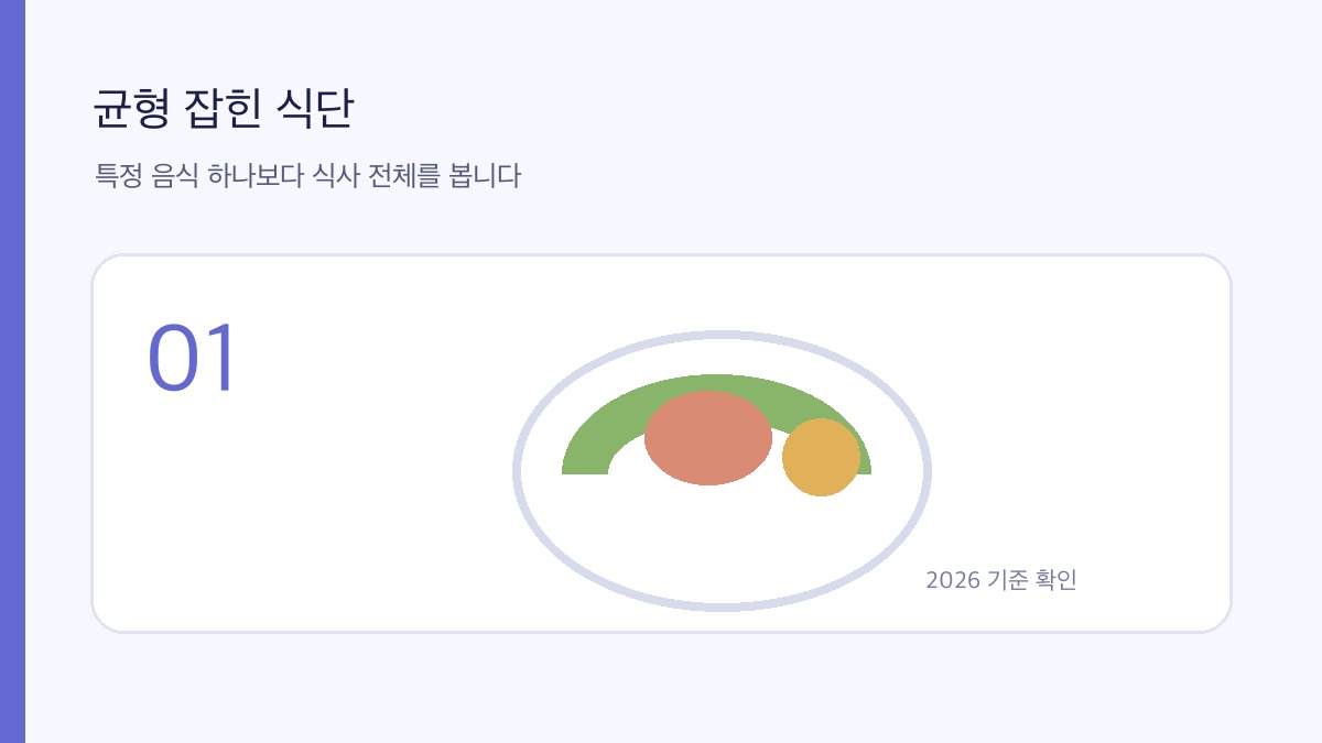 치매에 좋은 음식 관련 식단 안내 이미지 01