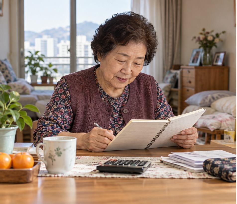 사진: 1인 가구 생계급여 대상과 제도 확인 장면